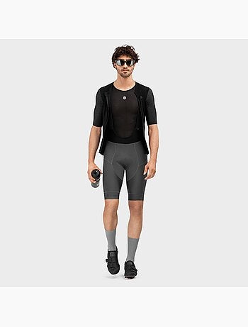 Calções ciclismo com alças para homem