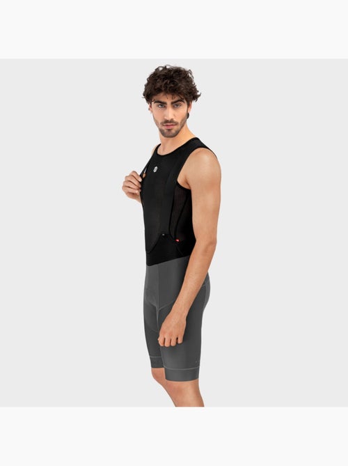 Calções ciclismo com alças para homem - Kiabi