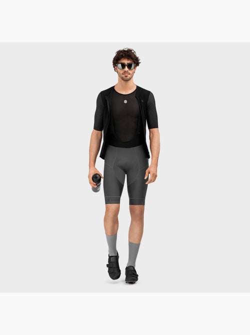 Calções ciclismo com alças para homem - Kiabi