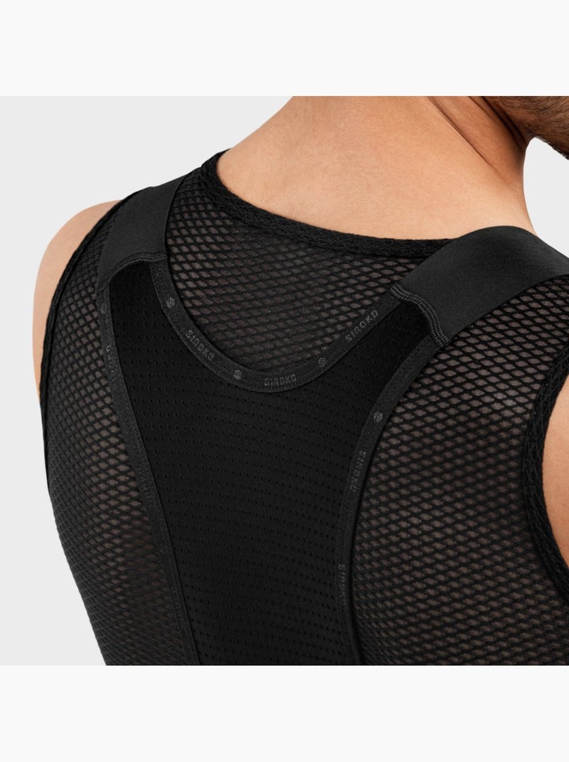 Calções ciclismo com alças para homem Branco Cinza - Kiabi