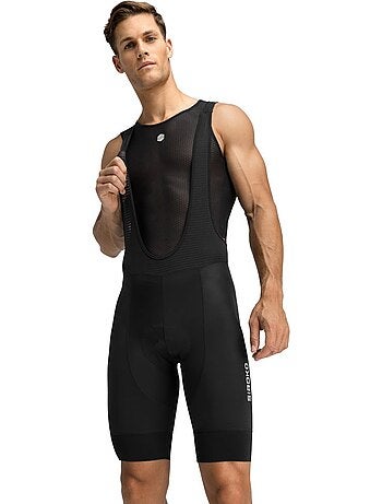 Calções ciclismo com alças para homem