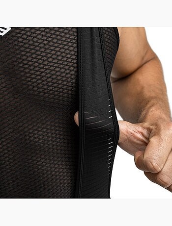 Calções ciclismo com alças para homem