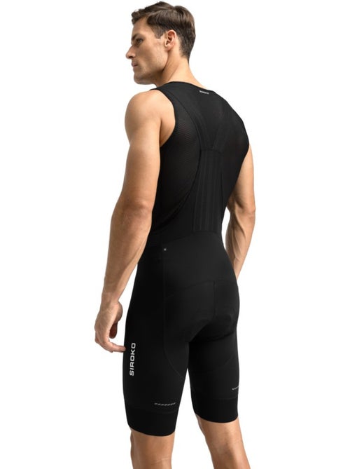 Calções ciclismo com alças para homem - Kiabi