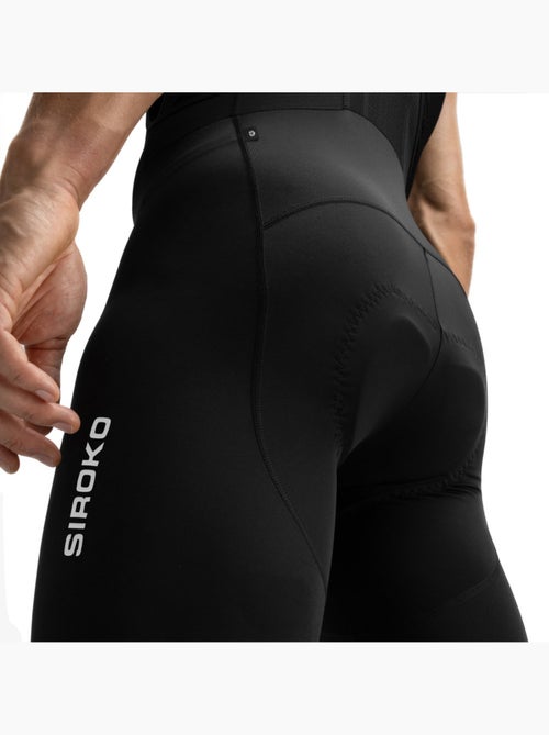 Calções ciclismo com alças para homem - Kiabi