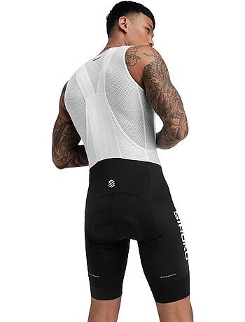 Calções ciclismo com alças para homem