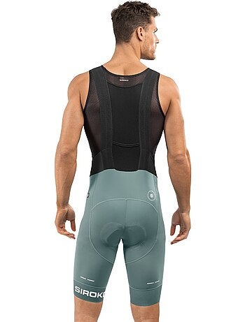 Calções ciclismo com alças para homem