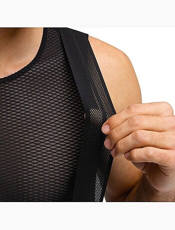 Calções ciclismo com alças para homem