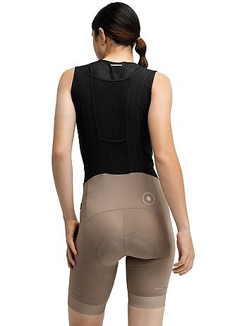 Calções ciclismo com alças para mulher