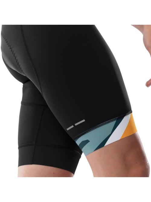 Calções ciclismo com alças para mulher - Kiabi