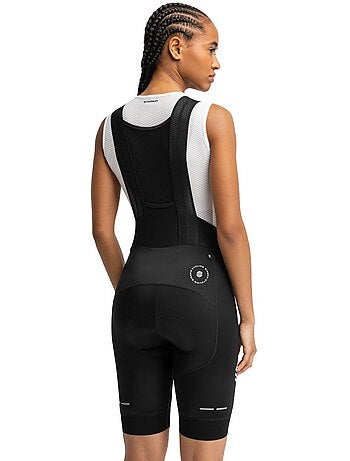 Calções ciclismo com alças para mulher