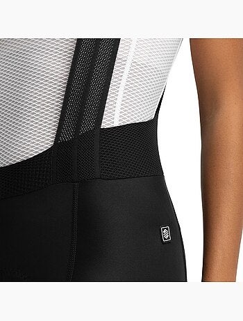 Calções ciclismo com alças para mulher