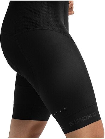 Calções ciclismo com alças para mulher