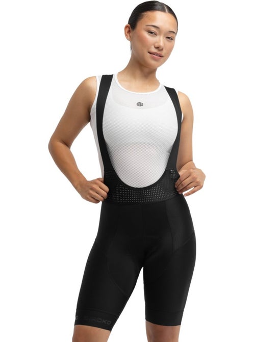 Calções ciclismo com alças para mulher - Kiabi