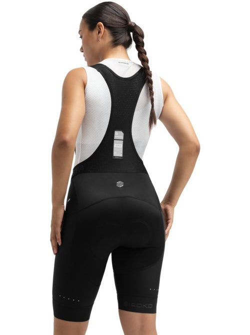 Calções ciclismo com alças para mulher - Kiabi