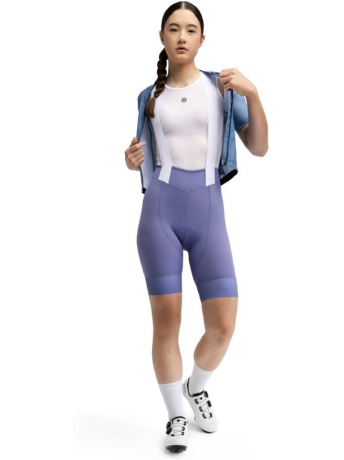 Calções ciclismo com alças para mulher - Kiabi