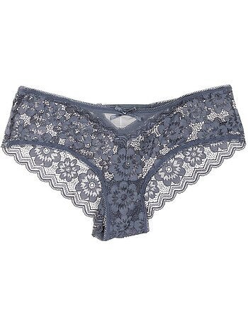 Calções cinzentos escuros femininos les petites bombes elly