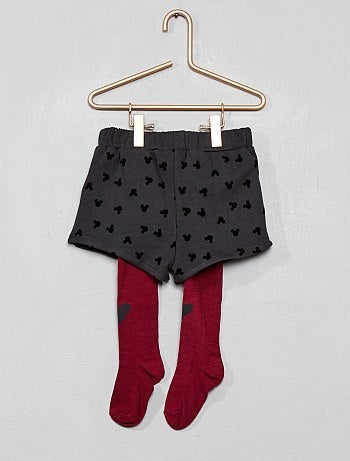 Calções + collants 'Minnie' - Kiabi