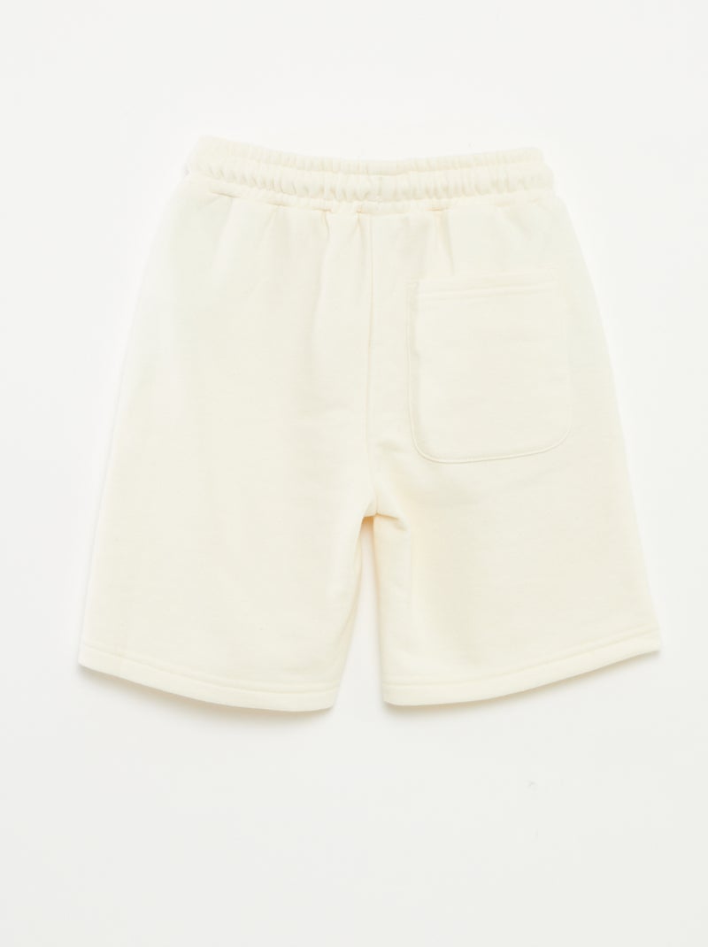 Calções com bolsos grandes BRANCO - Kiabi