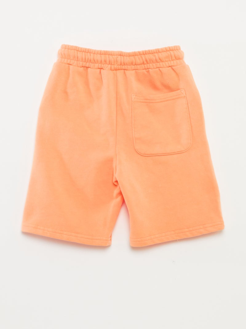 Calções com bolsos grandes LARANJA - Kiabi