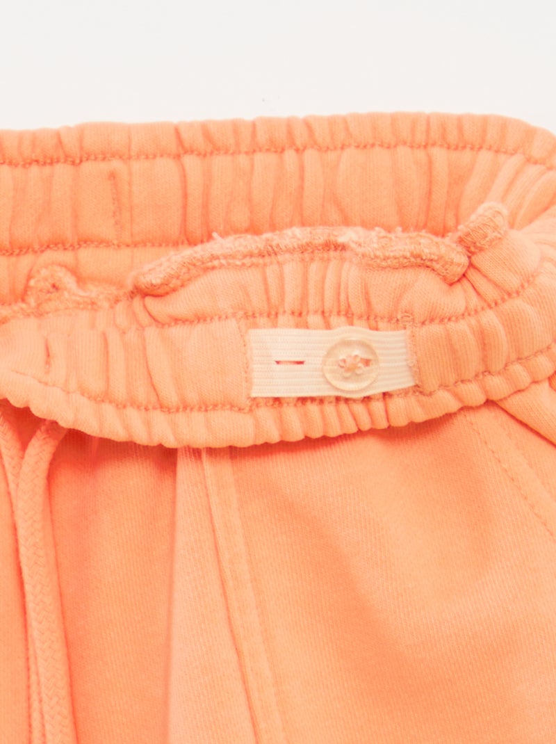 Calções com bolsos grandes LARANJA - Kiabi