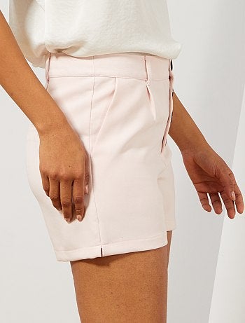 Calções com botões - Kiabi