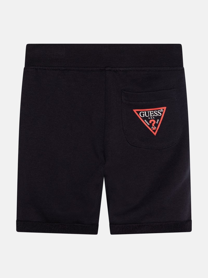 Calções com cintura elástica - Guess kids Azul - Kiabi