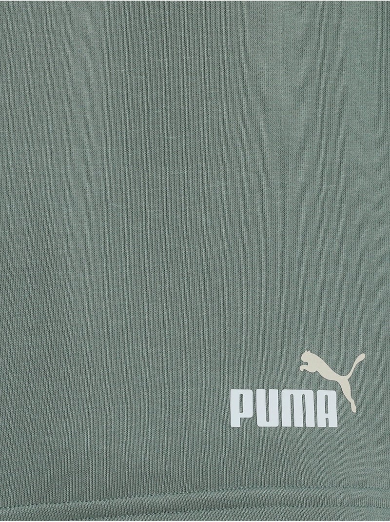 Calções com cintura elástica - puma Verde - Kiabi