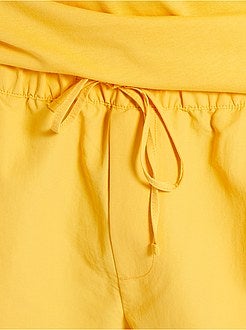 Calções com cintura elástica - Kiabi