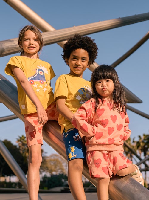 Calções com estampado - Grafik Edition - Kiabi