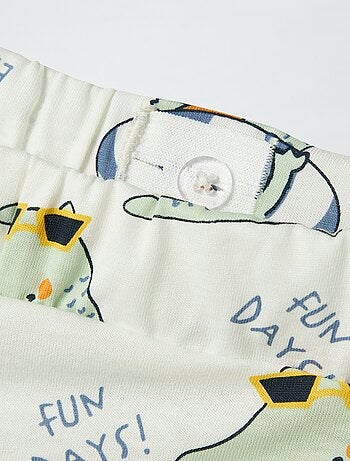 Calções com estampado dinossauro 'Guppy'