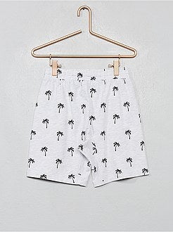 Calções com estampado 'palmeiras - Kiabi