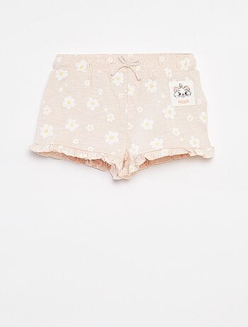 Calções com folhos e estampado 'Disney'
