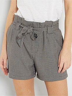 Calções com ganchos - Kiabi