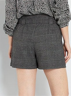 Calções com ganchos - Kiabi