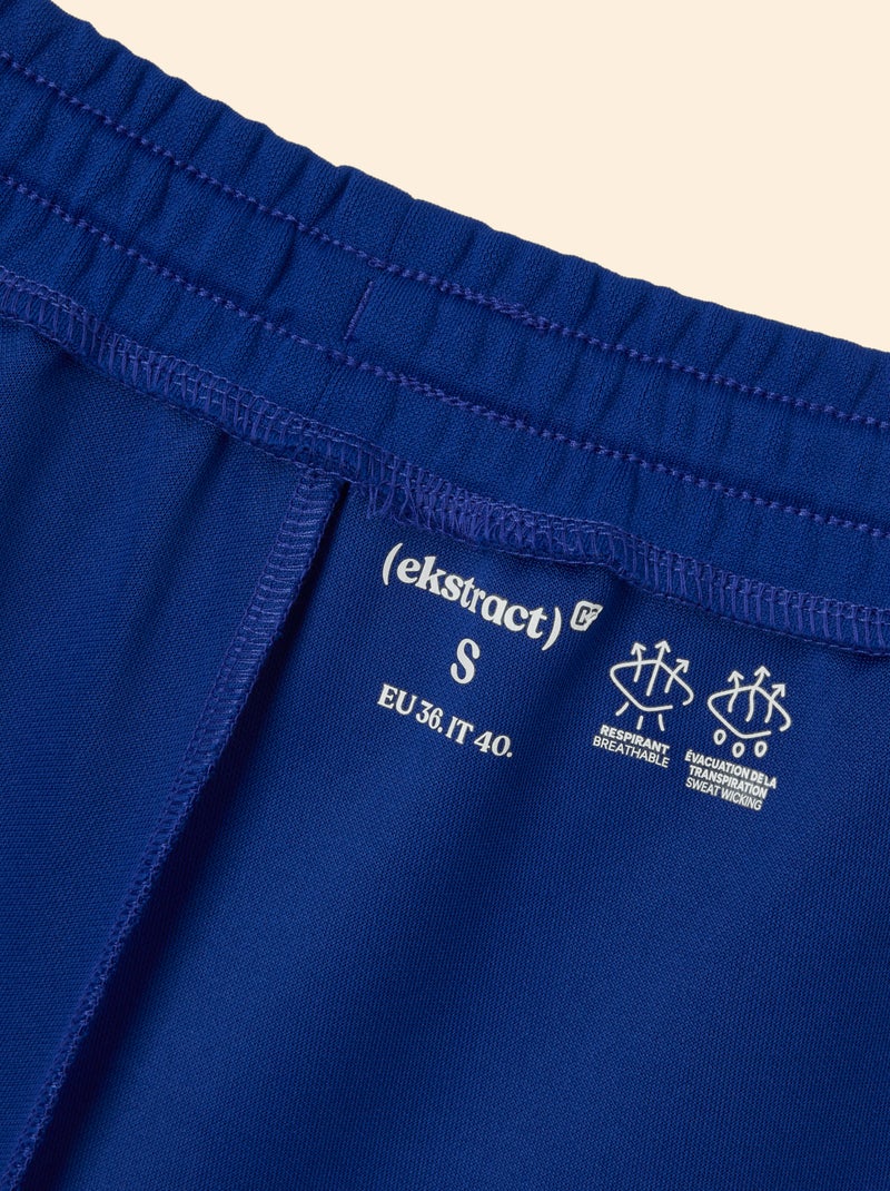Calções com orlas contrastantes - (ekstract) Azul - Kiabi