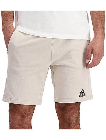 Calções Contemporâneos Le Coq Sportif Bege para Homem