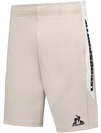 Calções Contemporâneos Le Coq Sportif Bege para Homem