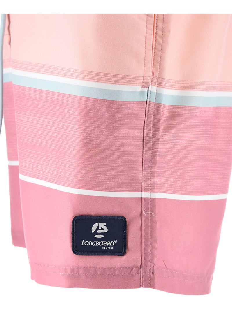 Calções de banho - rosa - longboard Rosa - Kiabi
