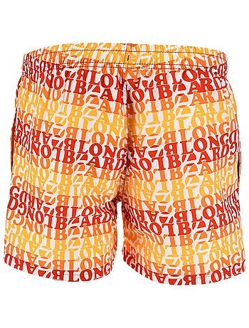 Calções de banho - vermelho - longboard