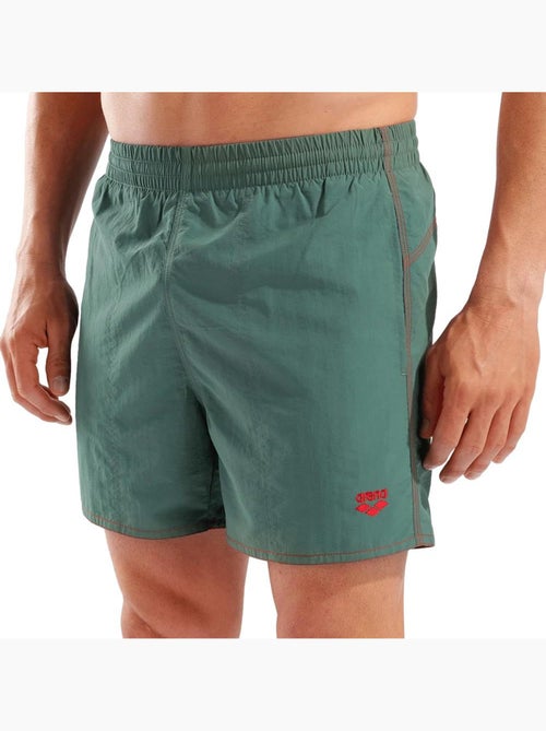 Calções de banho arena bywayx para homem kaki/vermelho - Kiabi Calções de banho arena bywayx para homem kaki/vermelho - Kiabi