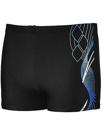 Calções de banho arena para rapaz preto/azul 008671