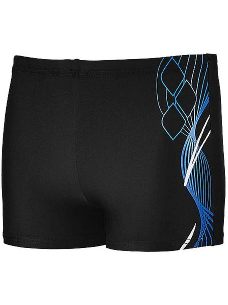 Calções de banho arena para rapaz preto/azul 008671 Preto - Kiabi