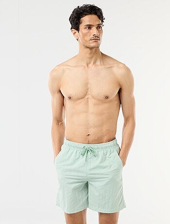 Calções de banho às riscas