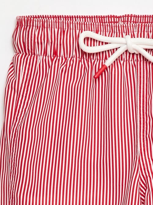 Calções de banho às riscas - Kiabi