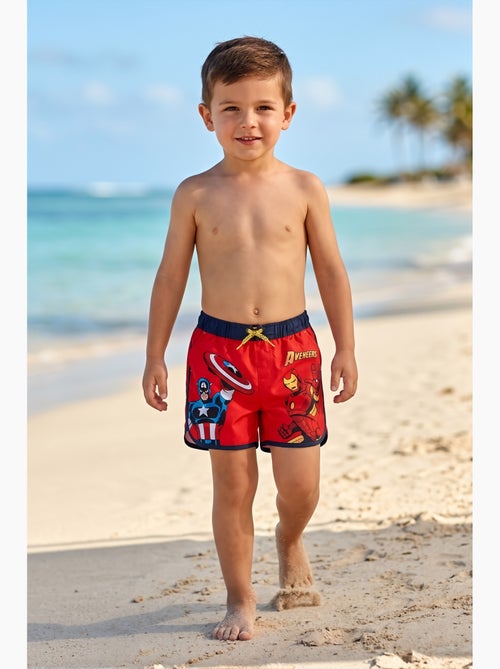 Calções de banho avengers vermelho menino | licença oficial - Kiabi Calções de banho avengers vermelho menino | licença oficial - Kiabi