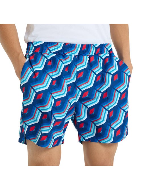 Calções de Banho Azuis Estampados Quetzale Umbro para Homem - Kiabi Calções de Banho Azuis Estampados Quetzale Umbro para Homem - Kiabi
