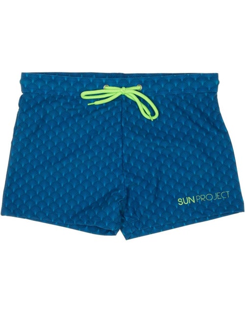 Calções de banho boxer azuis para homem sun project 3456 - Kiabi Calções de banho boxer azuis para homem sun project 3456 - Kiabi