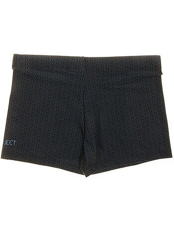 Calções de banho boxer para homem sun project 265 preto/cinzento