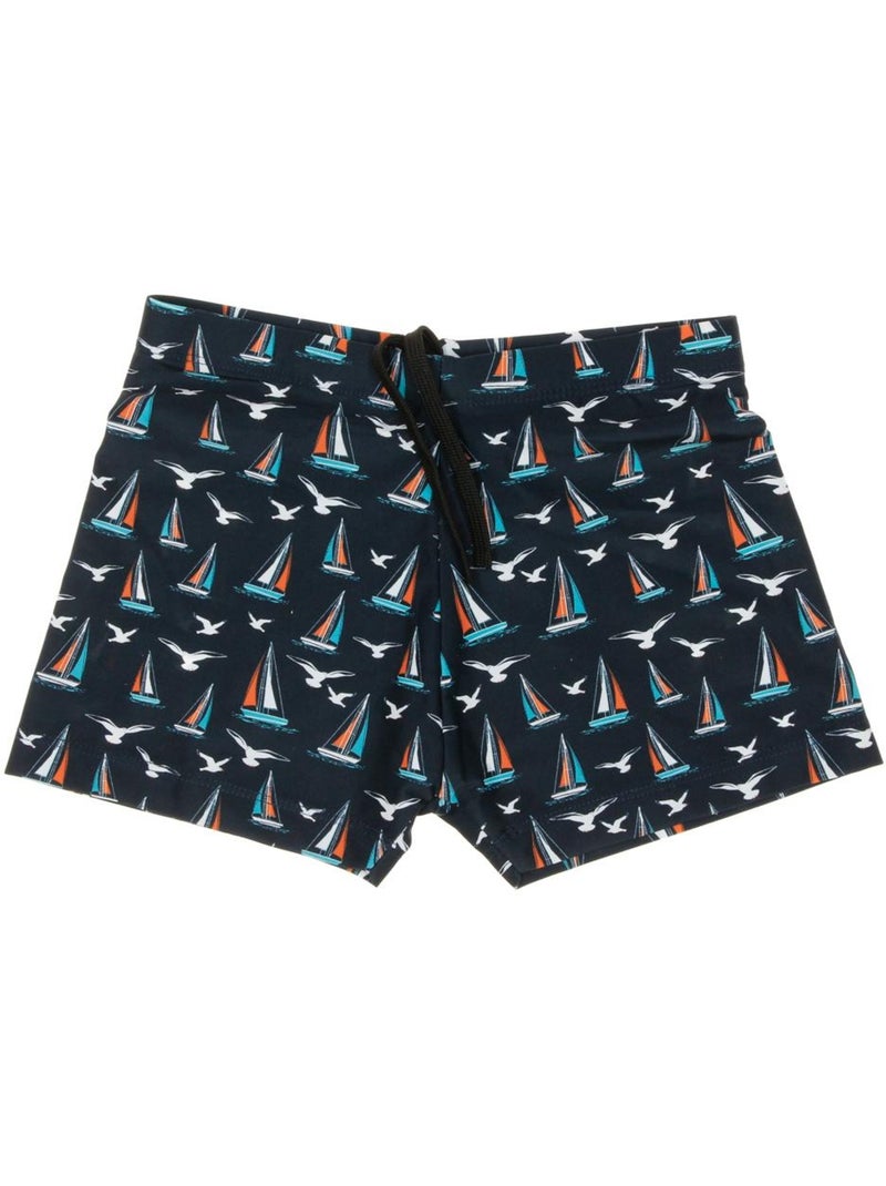 Calções de Banho Boxer para Menino Sun Project 3100 Azul Marinho Azul-marinho - Kiabi