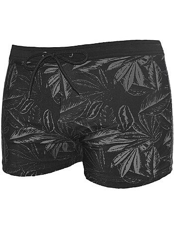 Calções de Banho Boxer Pretos para Homem Sun Project 1988
